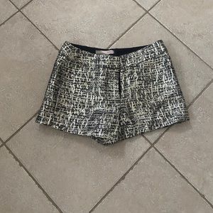 Metallic Forever 21 Shorts